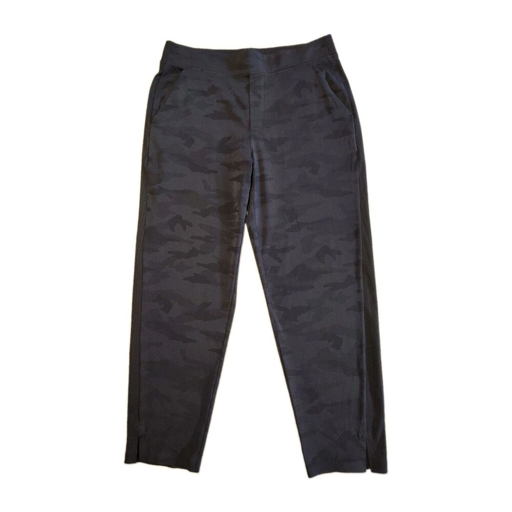 Athleta Brooklyn Ankle Pant Women's Size 12 Black Stretch Athleisure Travel